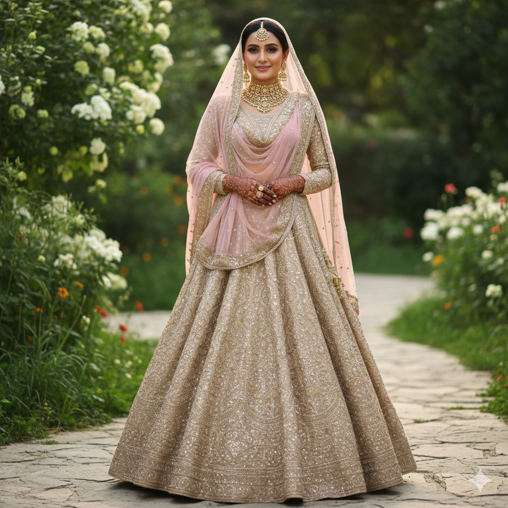 Beautiful bridal Ai Prompt