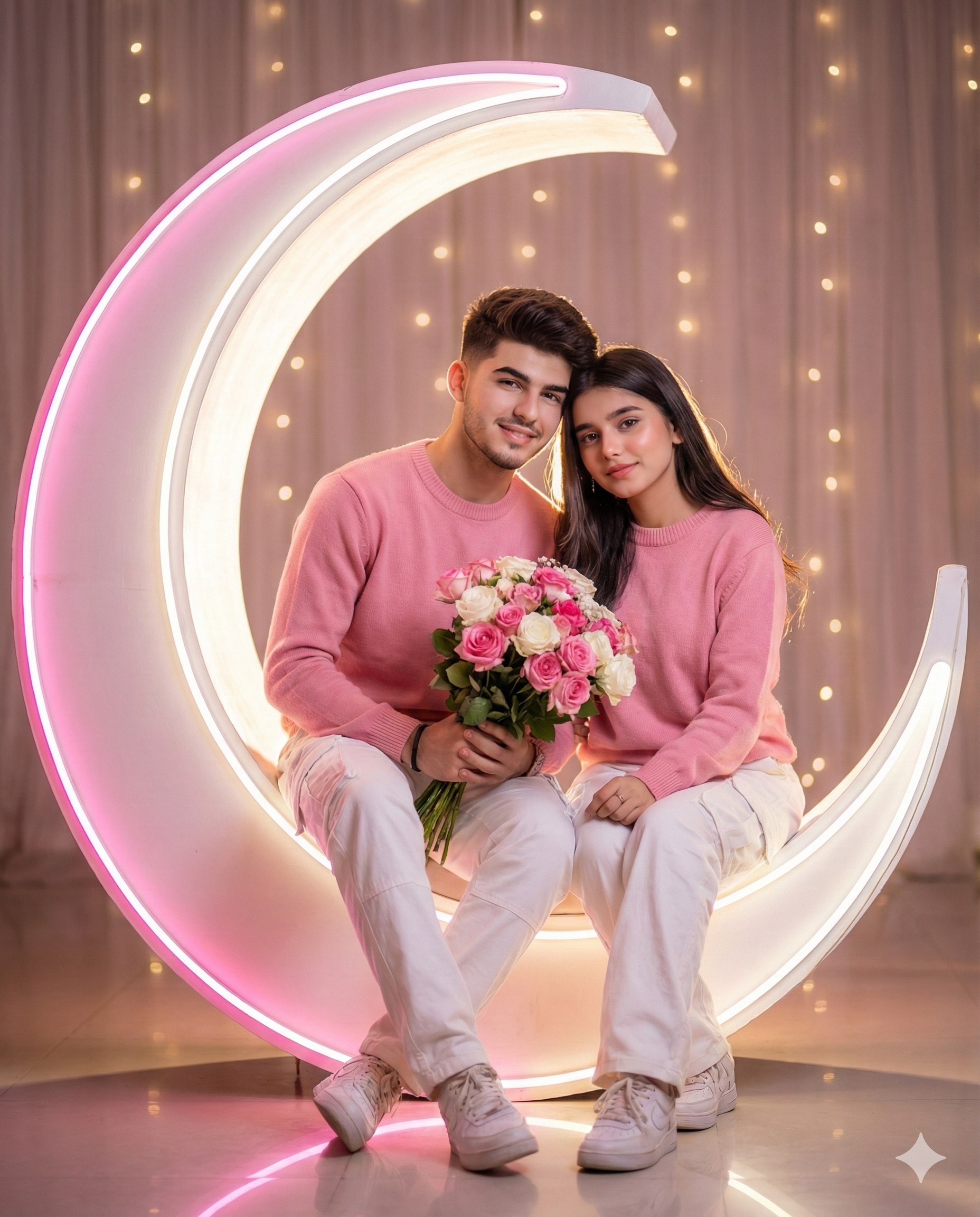 beautiful couple Ai Prompt