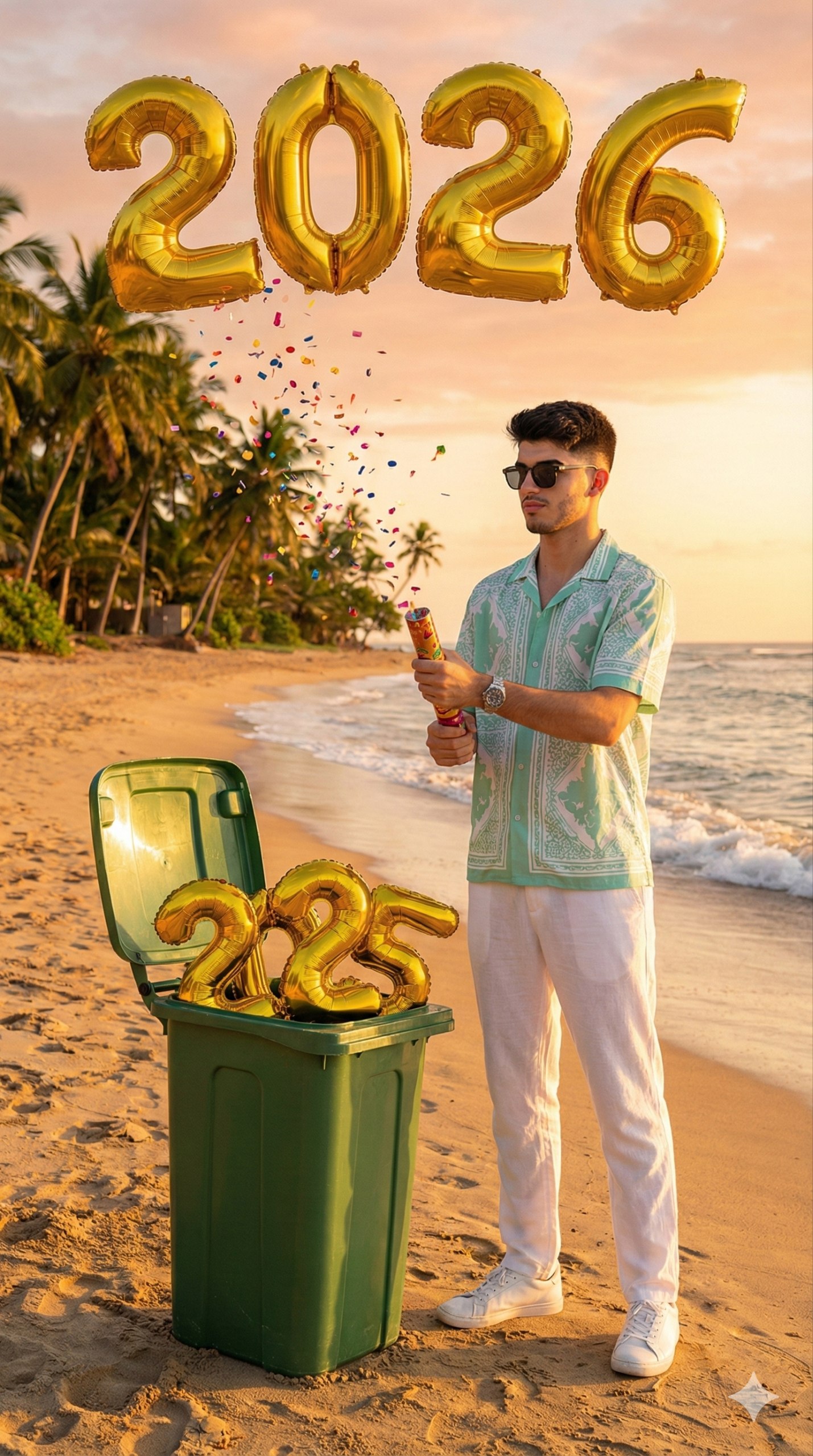 happy new year ai Prompt For Boy