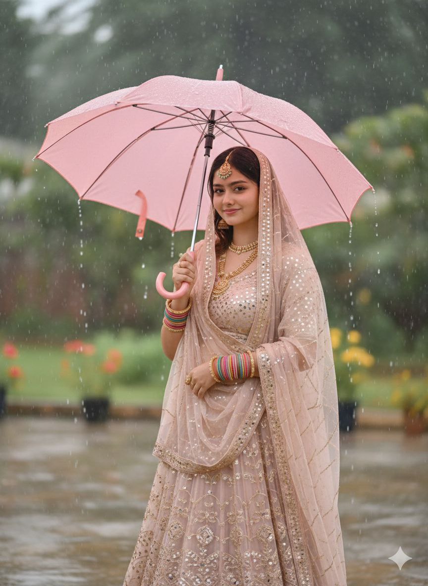 Trending Lehenga Ai Prompt For Girl