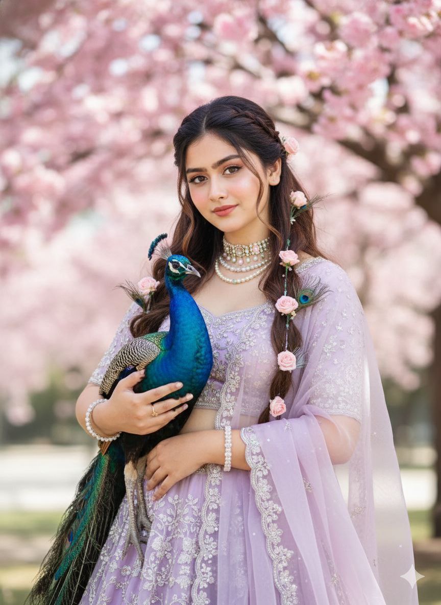 Trending Lehenga Ai Prompt For Girl