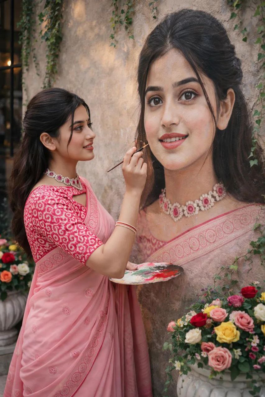 Saree Ai Prompt For Girl