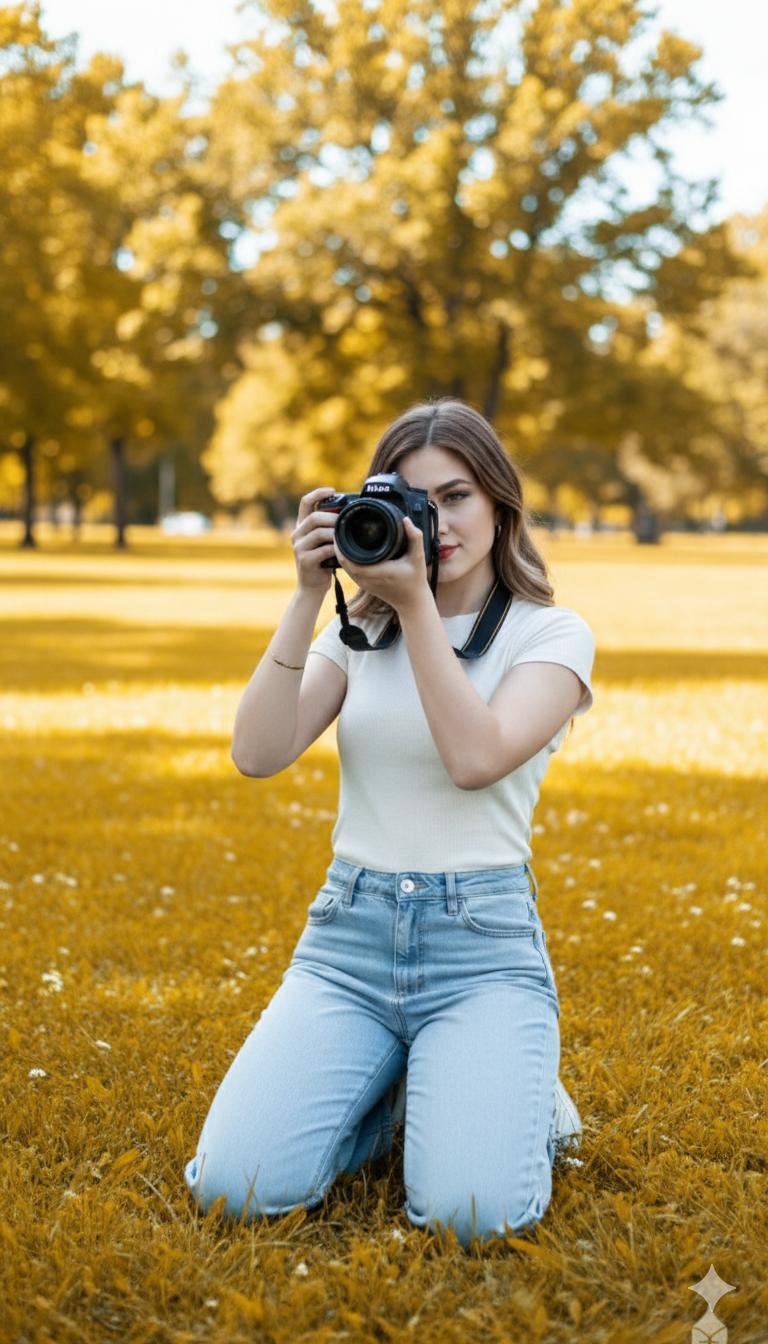 Trending prompt for girl