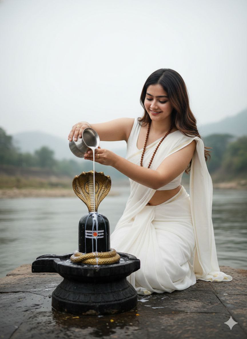Trending ai shivratri ai prompt for girl