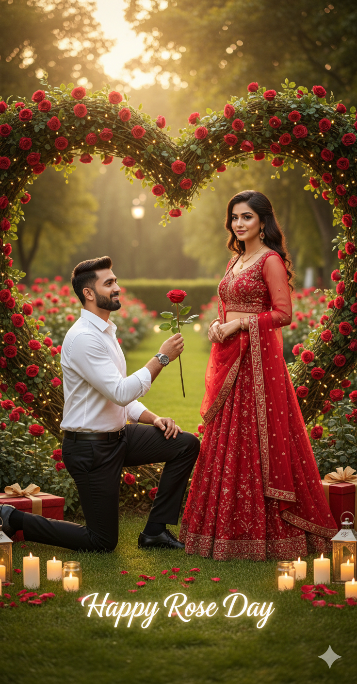 Happy Rose Day Ai Prompt