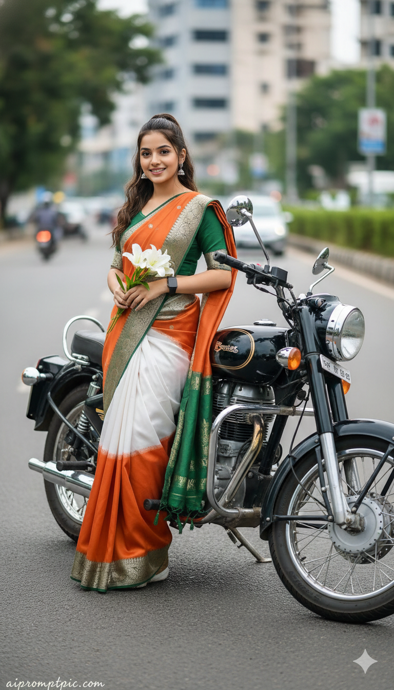 Ai prompt for bike for girl