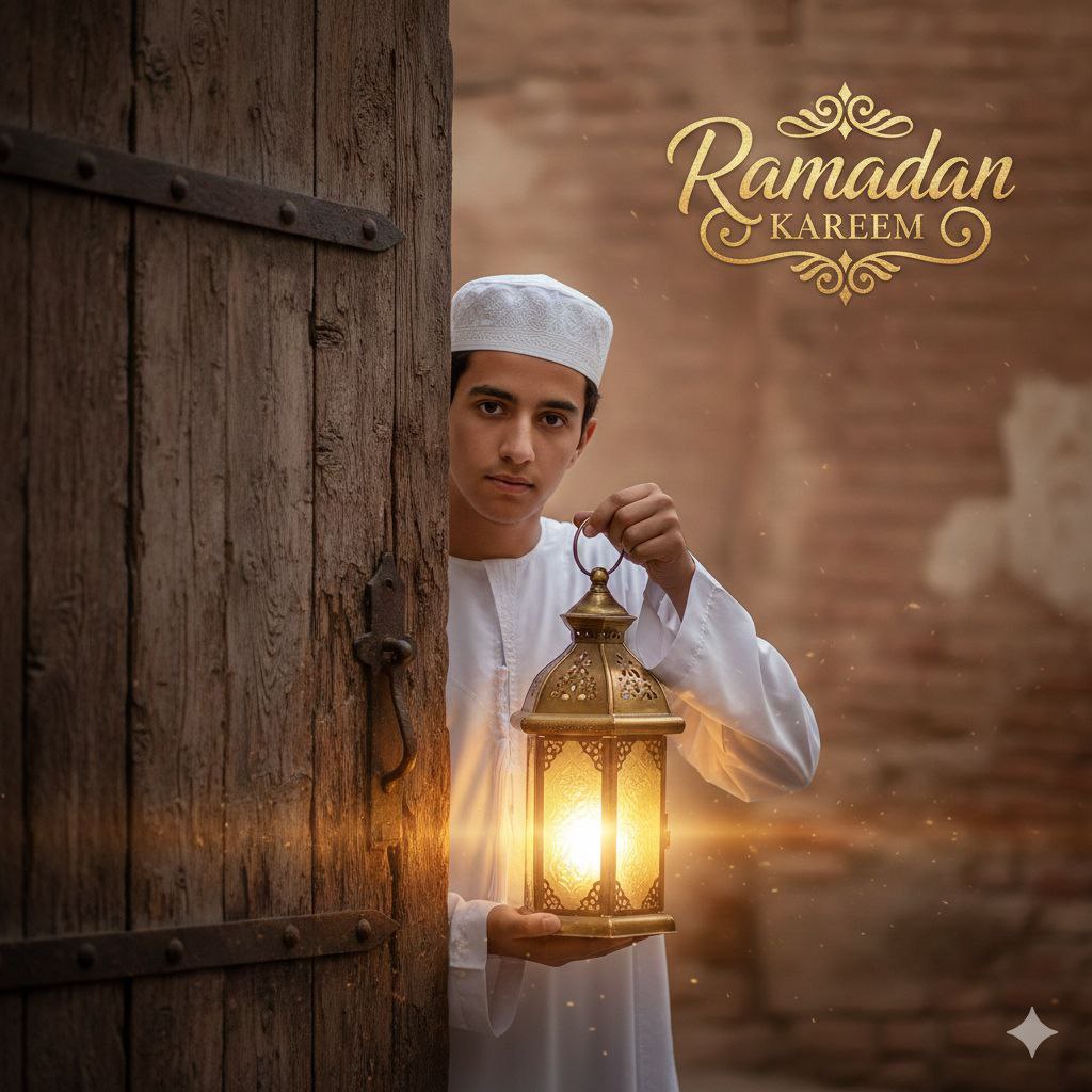 Ramadan Kareem ai prompt for boy