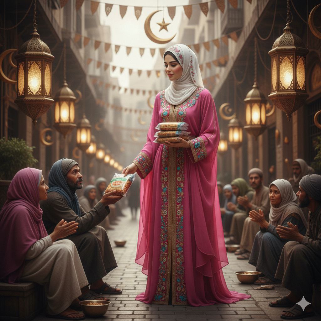 Ramadan prompt for girl