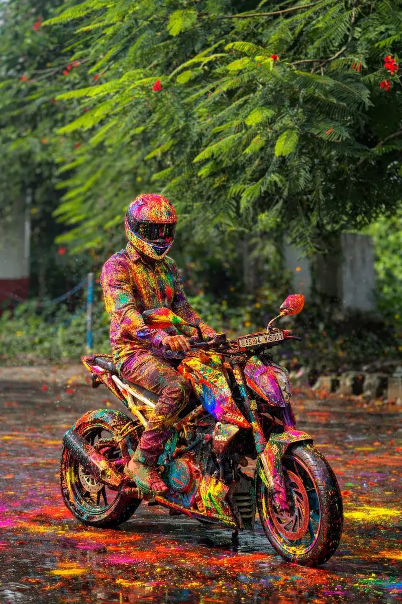 Trending holi ai prompt for boy