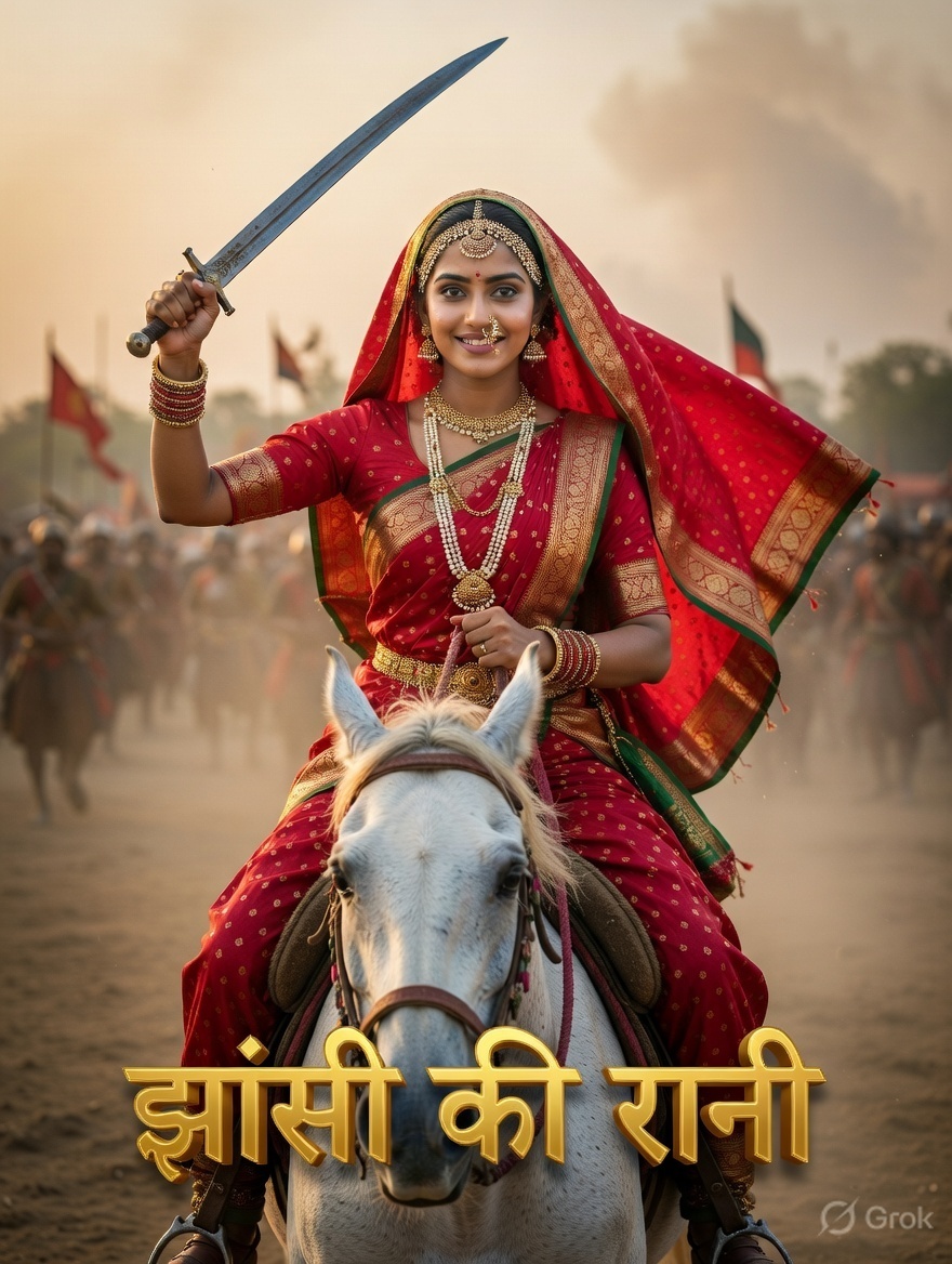 Jhansi Rani Laxmi Bai Ai Photo Prompt