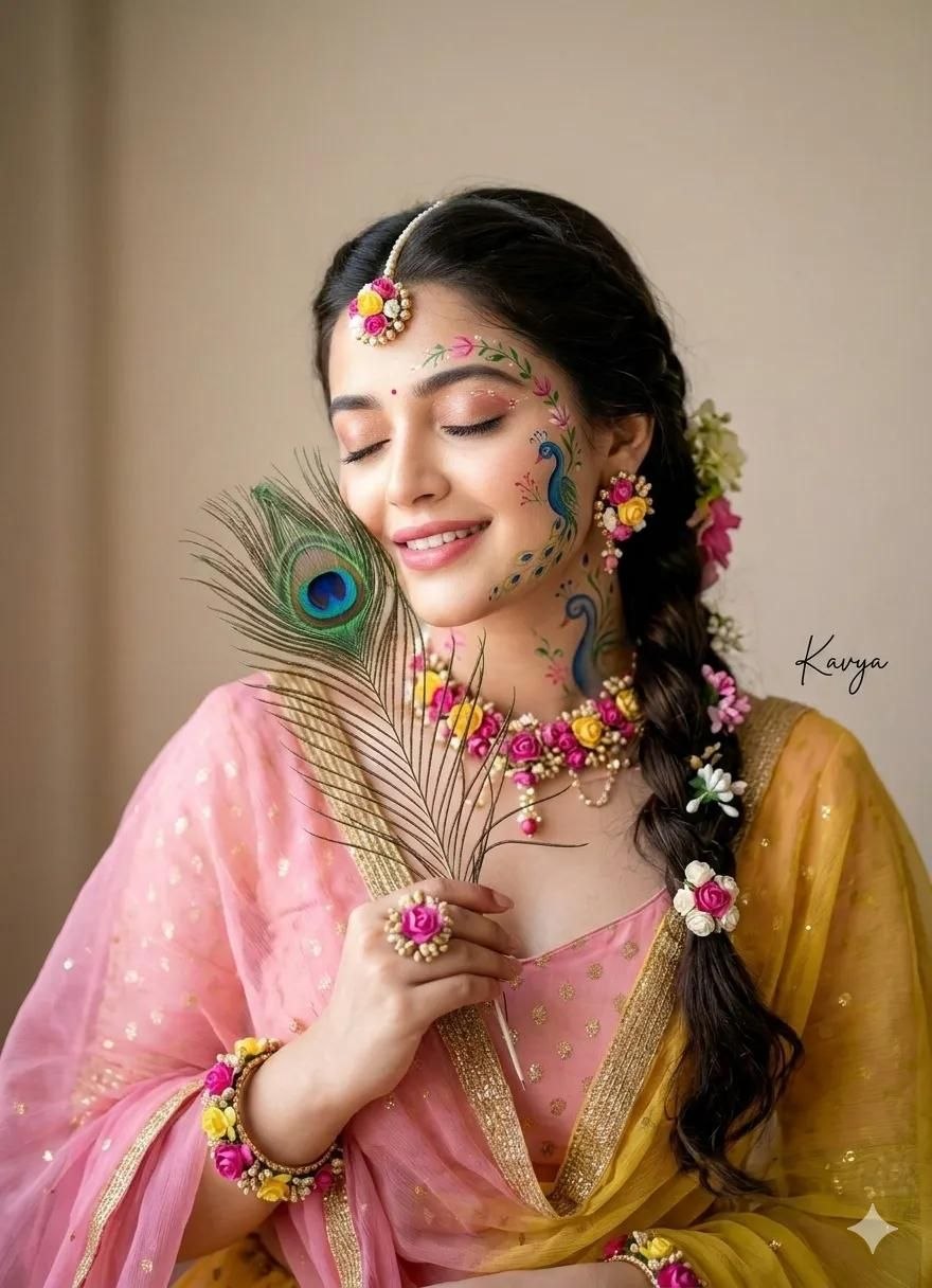 Trending lehenga ai prompt