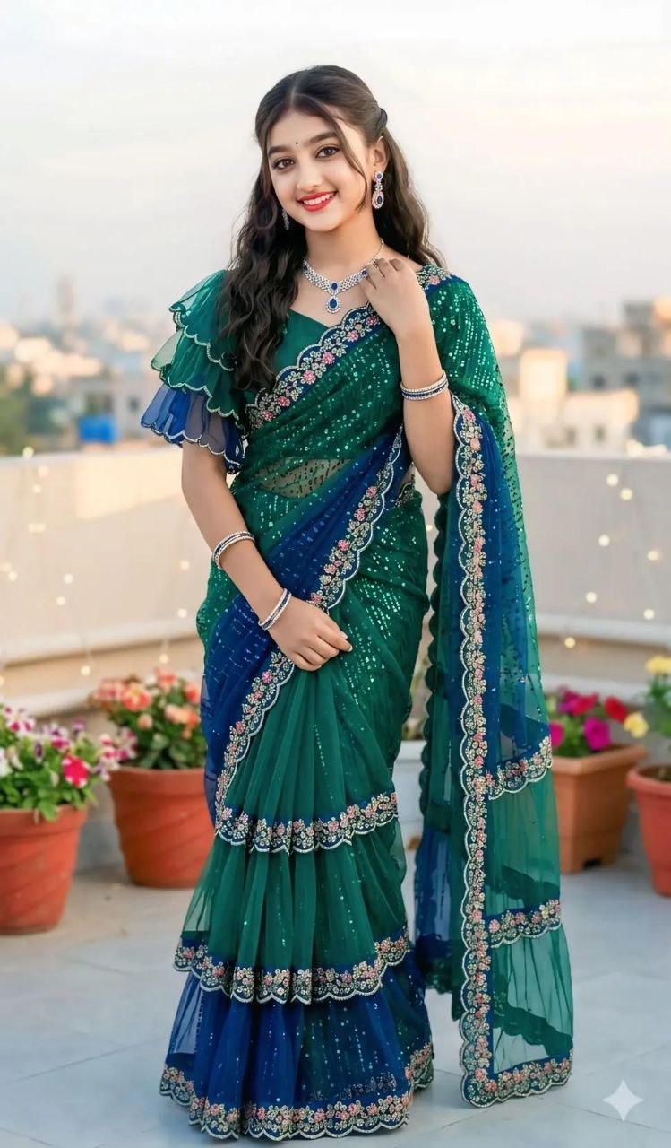 Gemini Saree Prompt For women