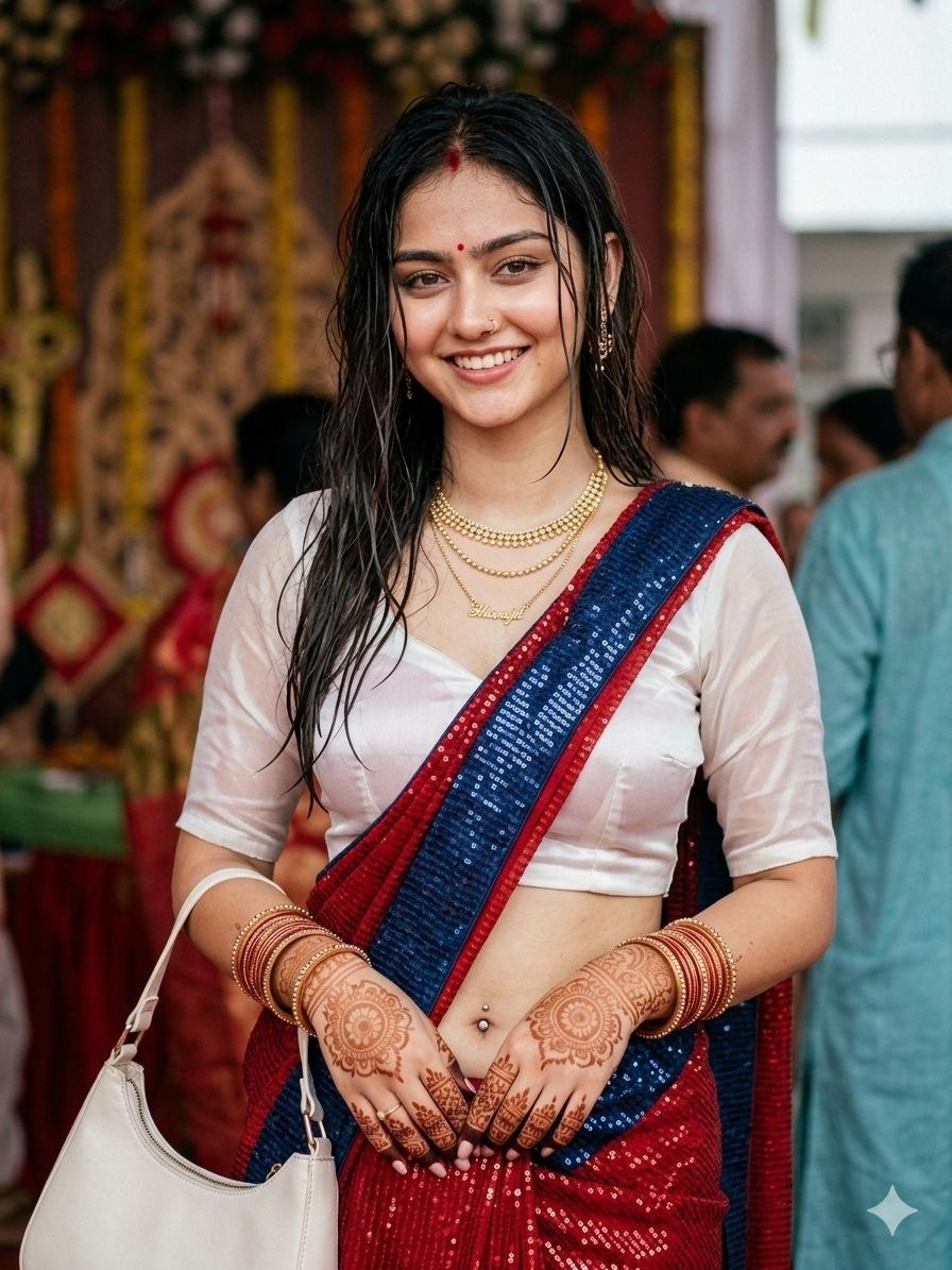 Ai prompt for saree for girl