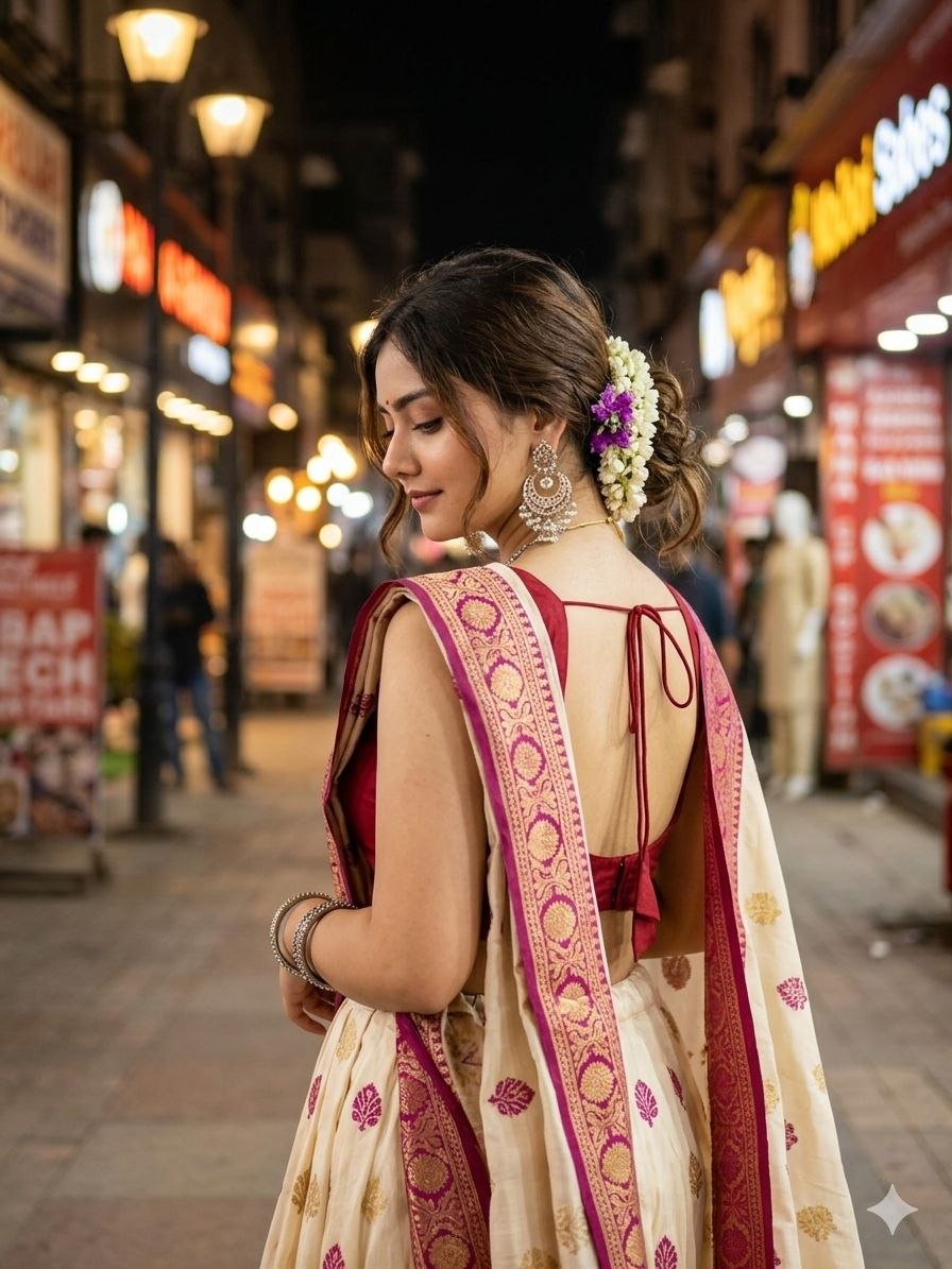 Saree ai prompt for girl