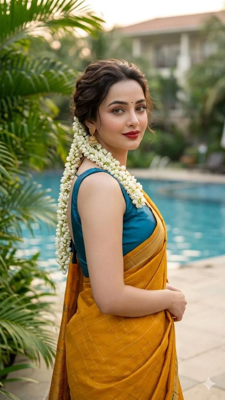 Beautiful saree prompt